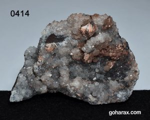 سنگ دکوری کلکسیونی باریت کوارتز