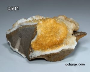 سنگ دکوری کلکسیونی آراگونیت طلایی