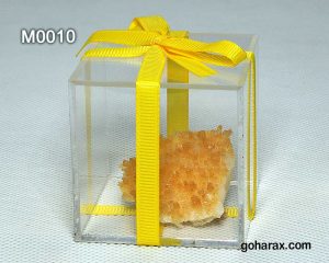 دکوری سنگ زینتی آراگونیت طلایی