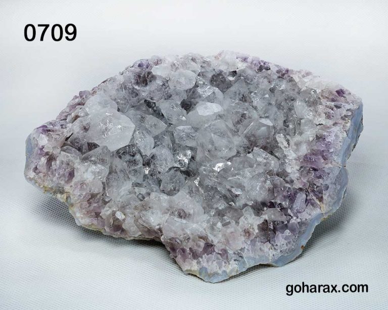 سنگ زینتی کلاستر کوارتز آمیتیست