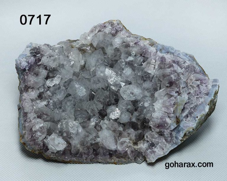 سنگ زینتی ژئود کلاستر کوارتز آمیتیست