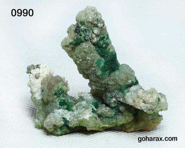 سنگ زینتی قندیل آهکی اکسید مس