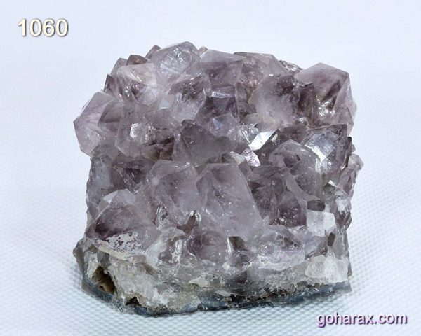 سنگ زینتی کلاستر کوارتز دودی