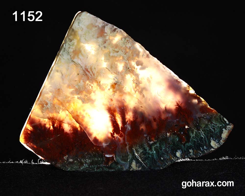 1152d سنگ زینتی عقیق شجر