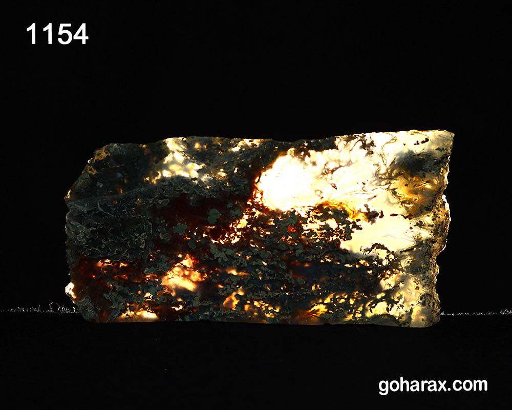 1154b سنگ زینتی عقیق شجر