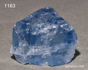 سنگی معدنی کریستال هالیت آبی