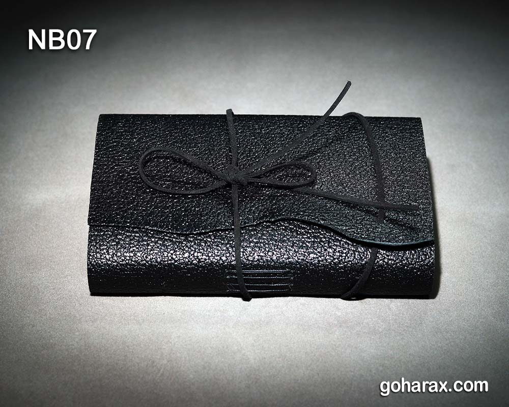 NB07b دفتر چرم دست ساز