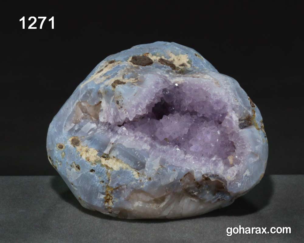 1271a سنگ زینتی ژئود آمیتیست