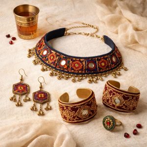 اکسسوری و جواهرات سوزن دوزی بلوچی