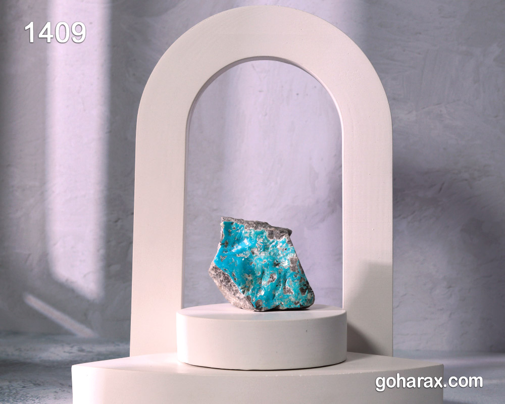 1409d سنگ زینتی کلکسیونی فیروزه