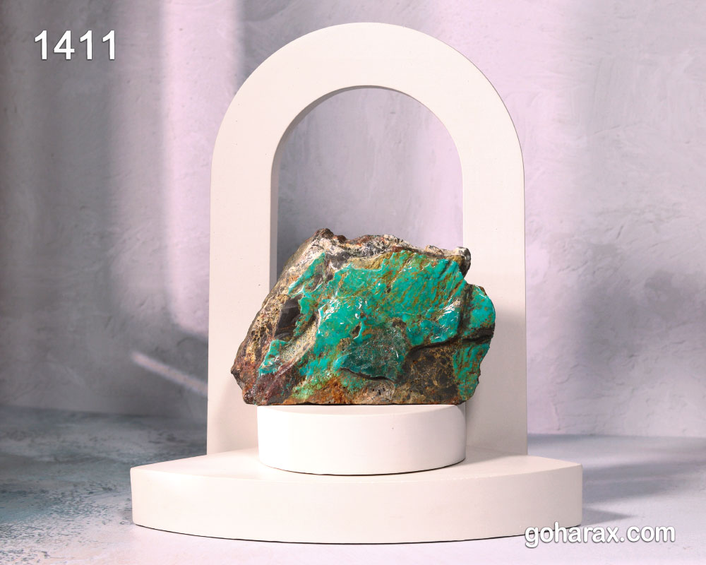 1411b سنگ زینتی کلکسیونی فیروزه