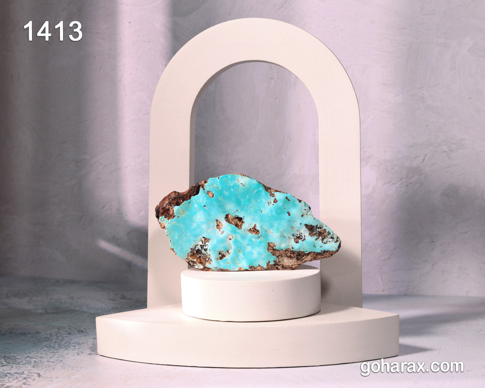 1413d سنگ زینتی کلکسیونی فیروزه