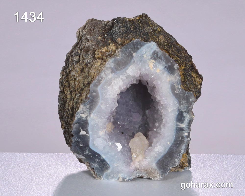 1434a سنگ زینتی ژئود کوارتز