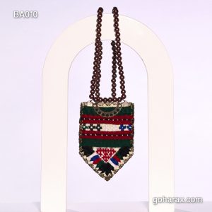 گردن بند رو مانتویی سوزن دوزی بلوچی دست ساز