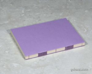بولت ژورنال / دفتر طراحی دست ساز تار و پود بنفش لایت