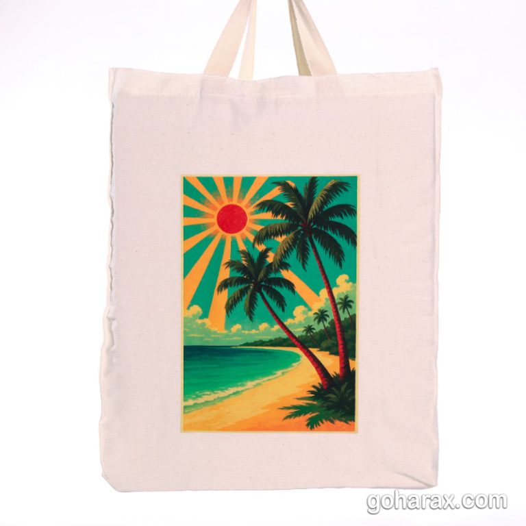 توت بگ طرح ساحل تابستانی - Summer Beach